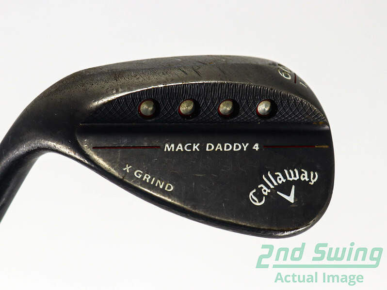 Callaway Mack Daddy 4 Black LW 60° Steel Wedge Left-Handed 35.0in