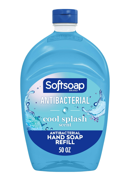 Softsoap Antibacterial Cool Splash Aqua Hand Soap Refill 50 fl oz Bottle