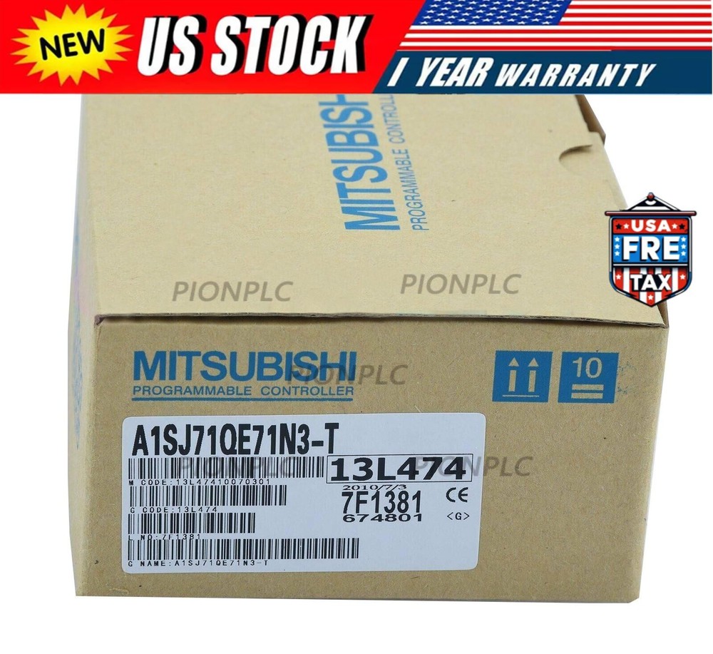 A1SJ71QE71N3-T New Sealed Mitsubishi PLC Module A1SJ71QE71N3-T US Free TAX