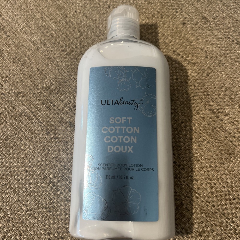 Ulta Beauty Soft Cotton Body Lotion Full Size 10.5oz NEW Free Shipping