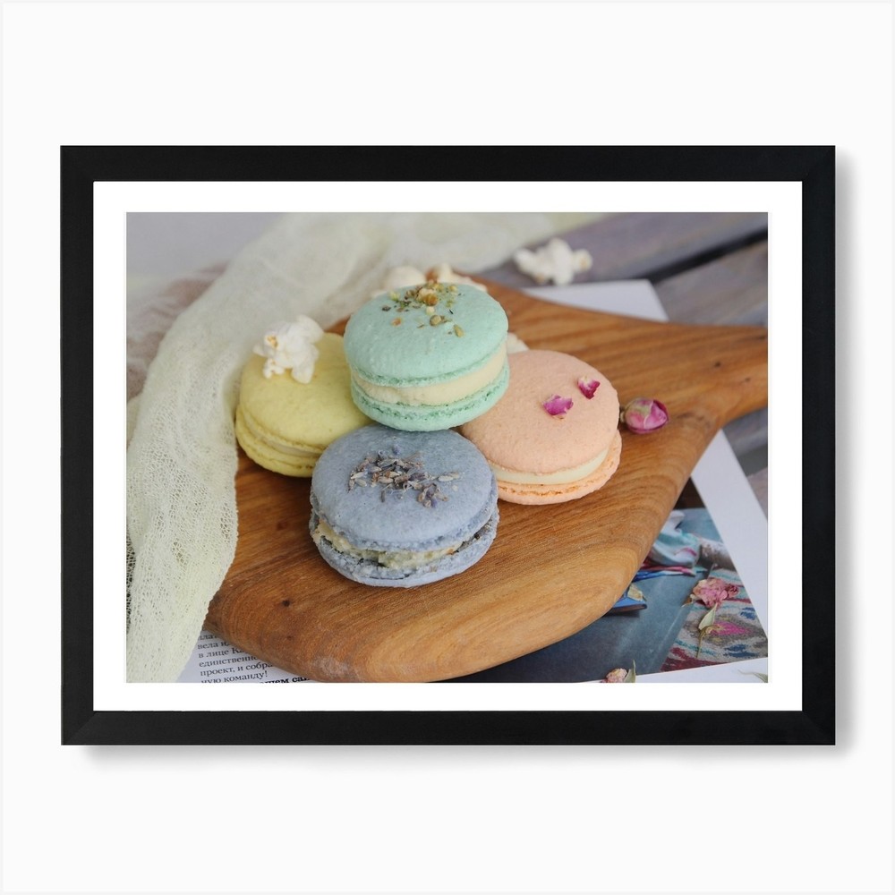 Macarons Art Print Framed Wall Art Poster Canvas Print Picture