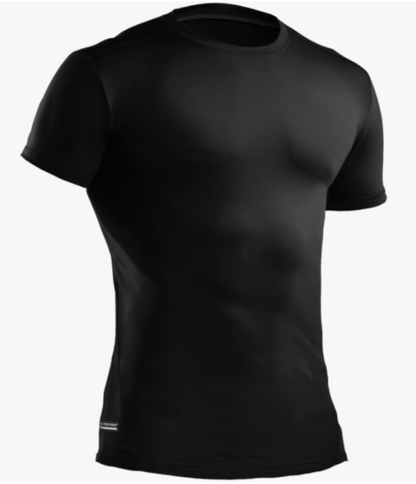 Under Armour 1216007 Men's Heat Gear Tactical Compression Sleeve T-Shirt Size L