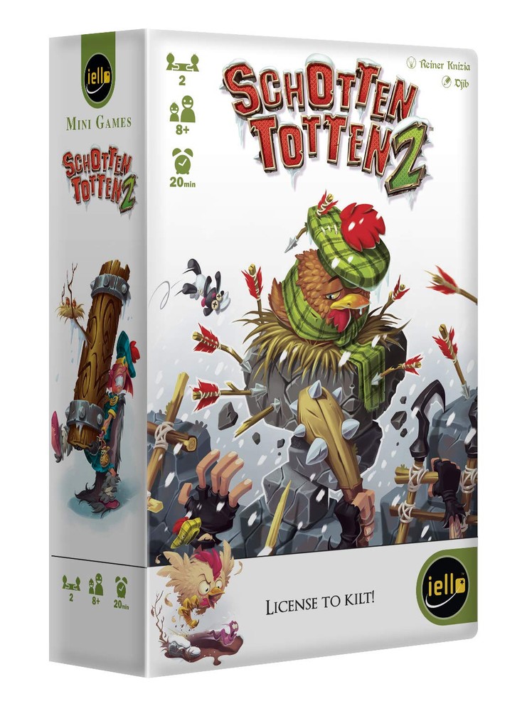 : Schotten Totten 2, Sequel, Strategy Card Game, Great for On The Go Gaming, ...