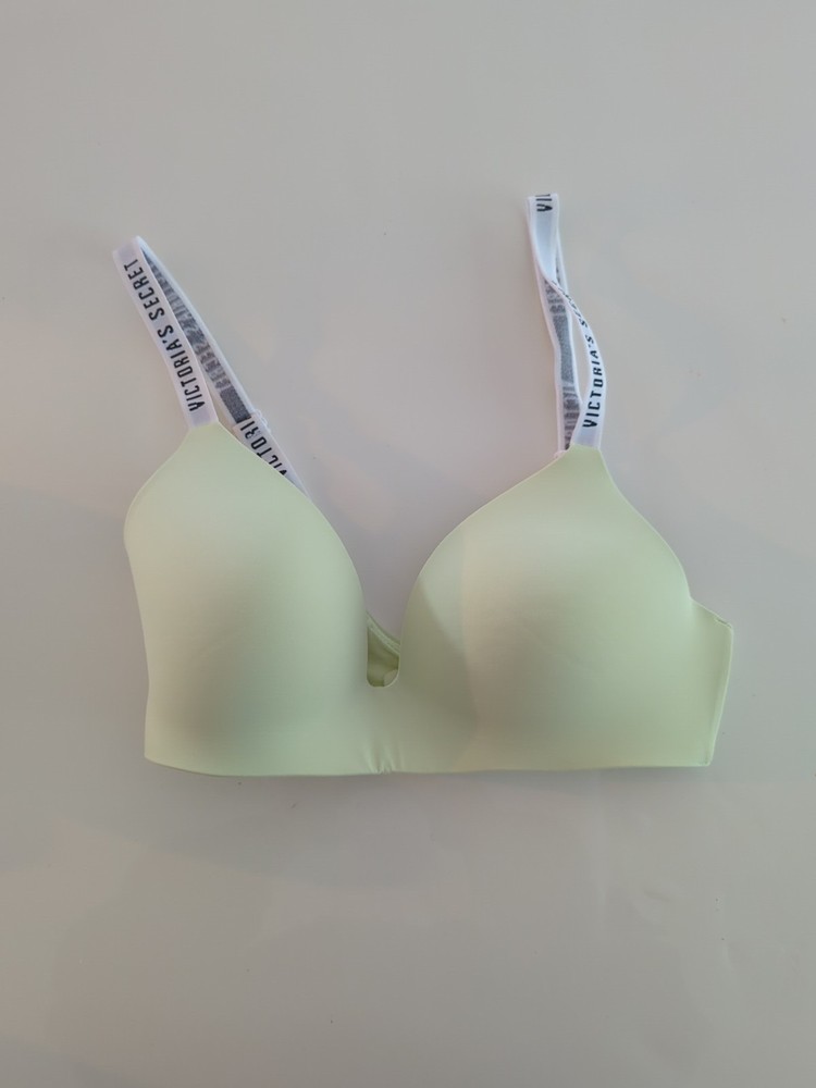 Victoria's Secret T-shirt Bra Wireless Mint green 32D