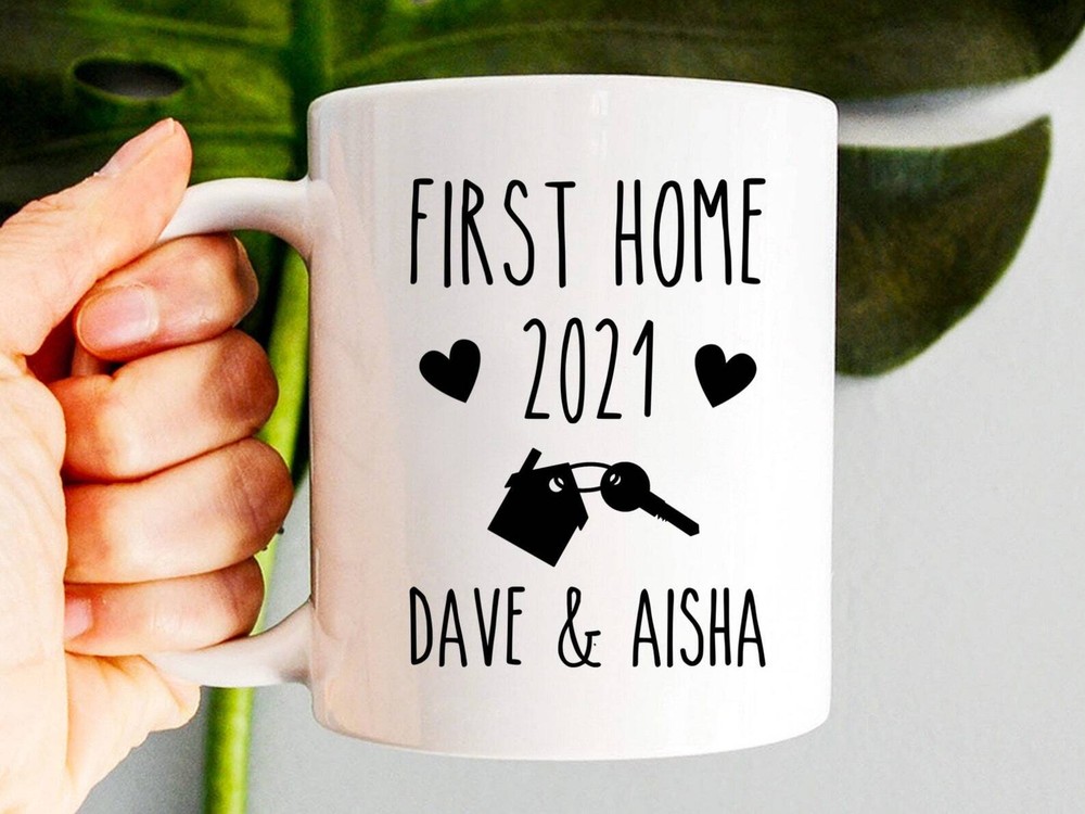 New Home Owner Gift First Home 2021 Mug First Home Gift Housewarming Mug Funny