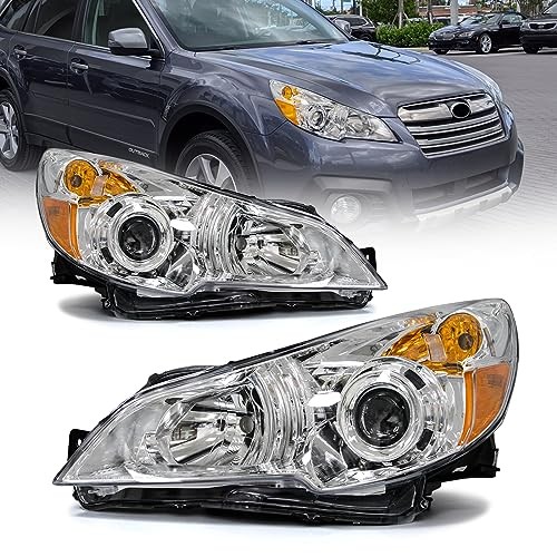 Hyundai Elantra 11-13 Headlight Assembly Passenger & Driver Side Black Housing