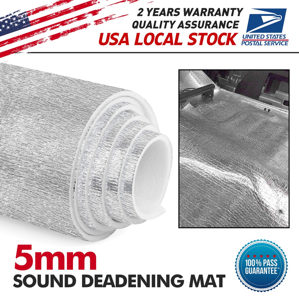 Durable Camper Car Floor Sound Deadener Heat Shield Insulation Noise Reduce Mat