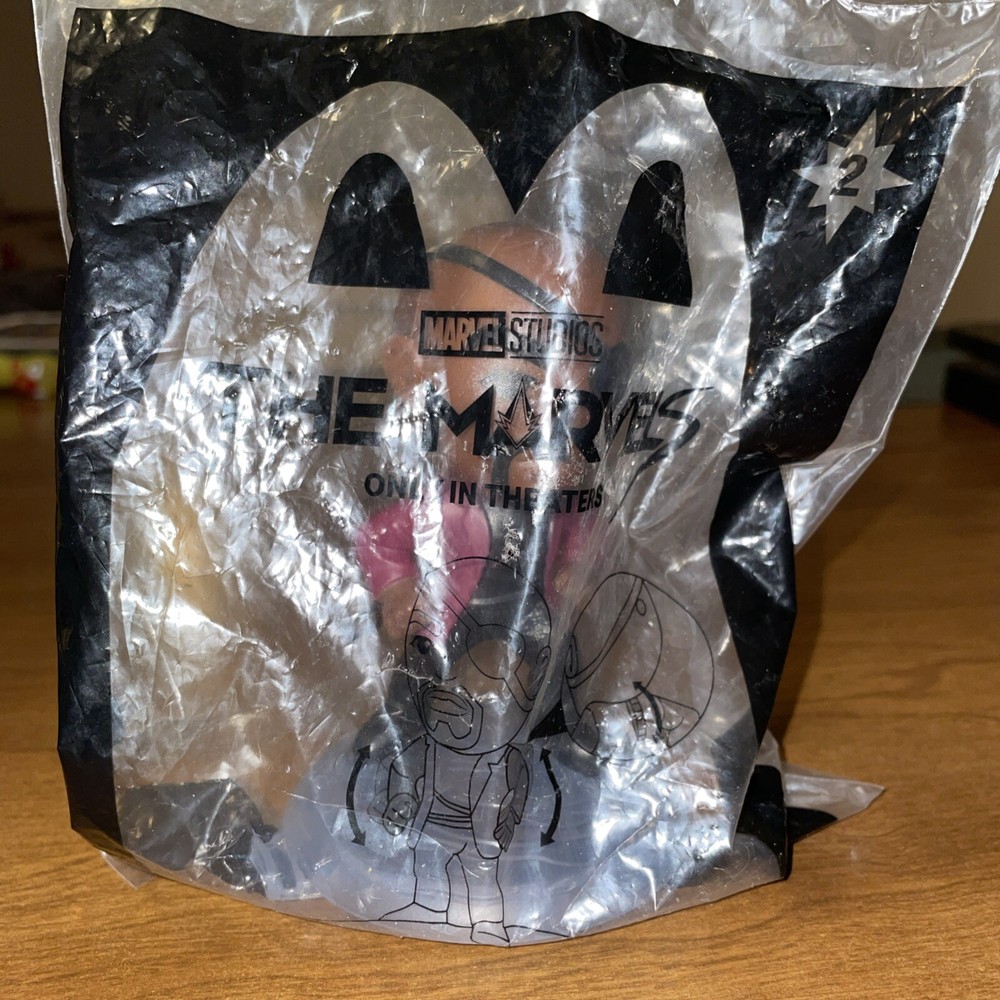 Nick Fury 2023 The Marvels Movie McDonalds Happy Meal Toy NEW