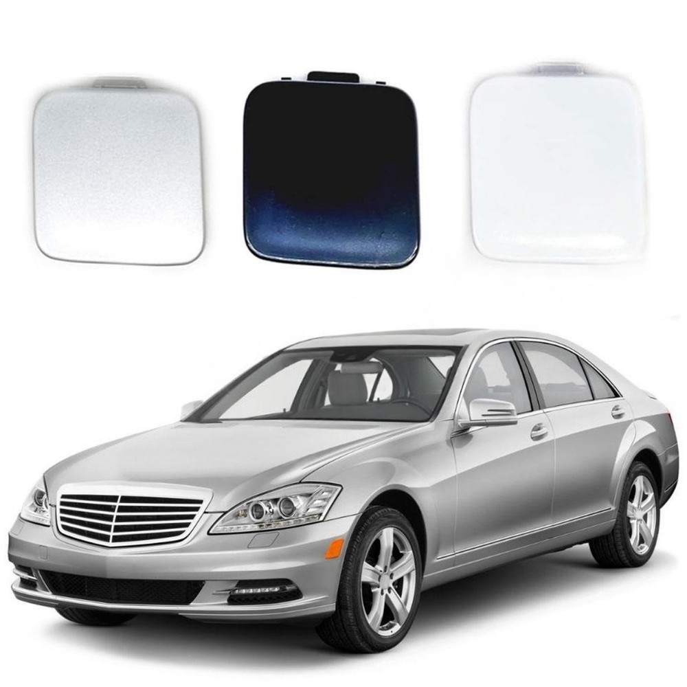 Front Bumper Tow Hook Hole Eye Cover Cap For Mercedes-Benz S W221 2010-2013