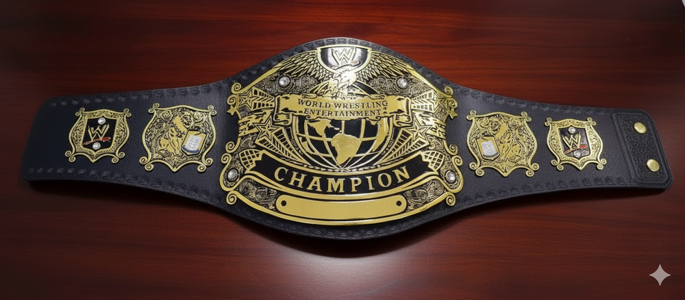 Undisputed Championship Belt Wrestling Belt Replica Title 2MM & 4MM Brass Adult