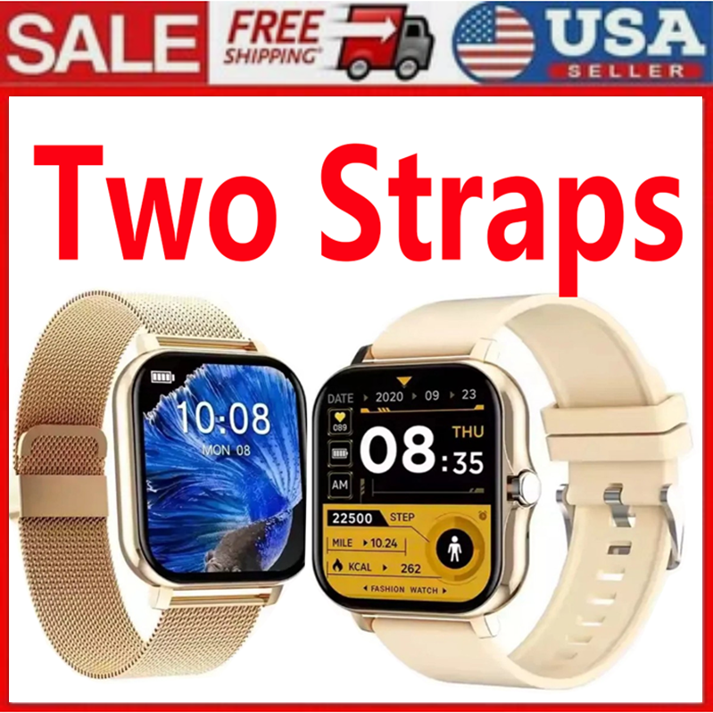 Bluetooth Smart Watch Waterproof Heart Rate Monitor for iPhone Android /