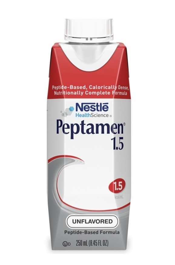 🔥New Nestle Peptamen 1.5 Unflavored Formula 24 (250ml) Case Peptide March/2026
