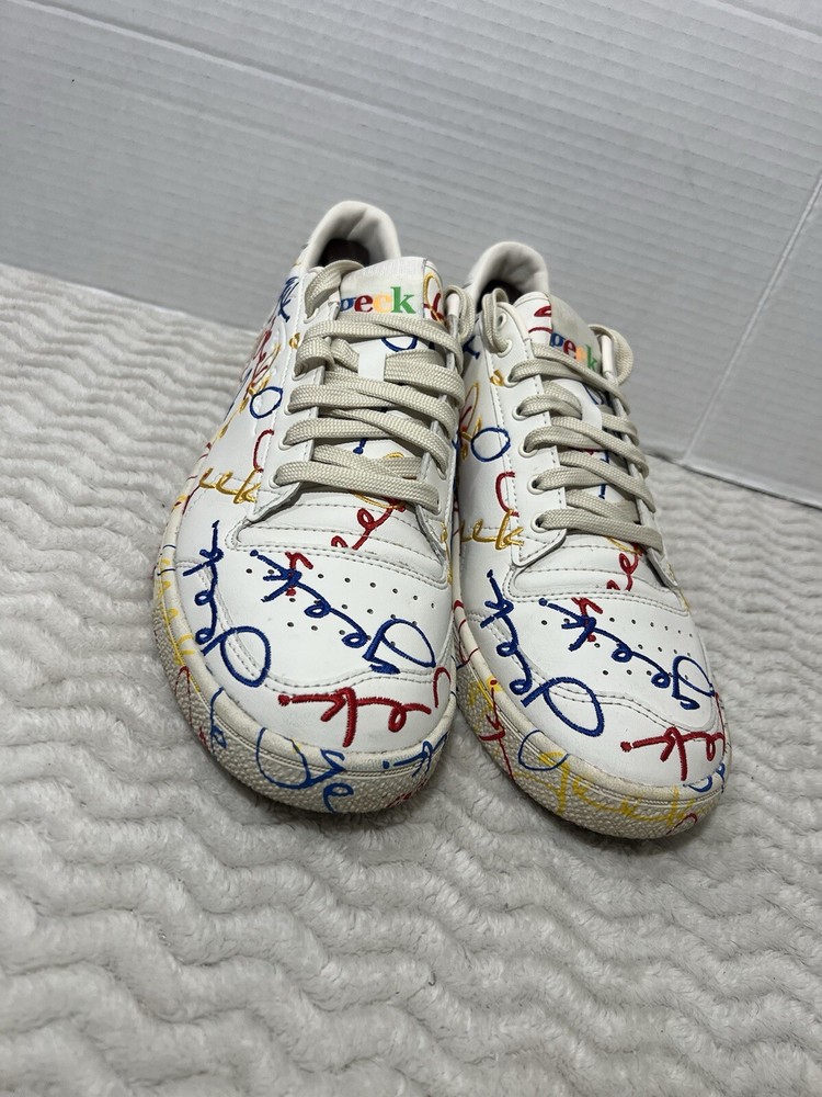 Zapatilla deportiva de moda de cuero multicolor PUMA X Geek Ralph Sampson para hombre talla 9,5