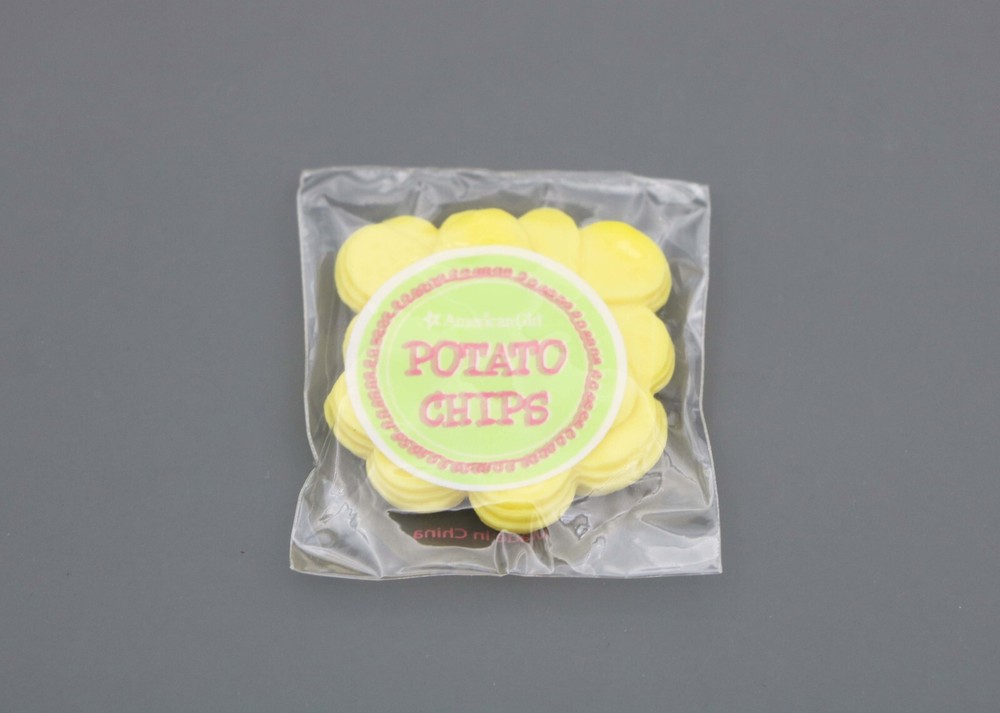 American Girl bag of potato chips for 18'' doll chip TRULY ME Beach Blanket Set