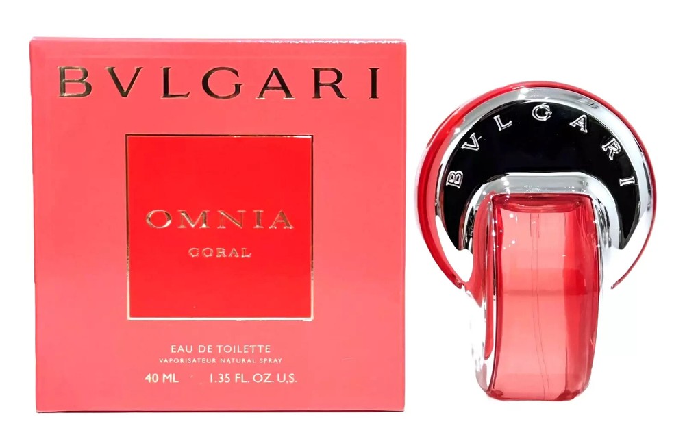 Omnia Coral by Bvlgari, 1.35 oz EDT Spray for Women Brand New Sealed