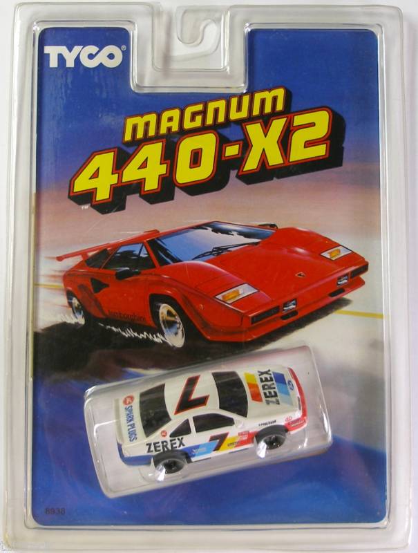 1991 TYCO 440-X2 Zerex #7 Nascar Slot Car 8938 Fast