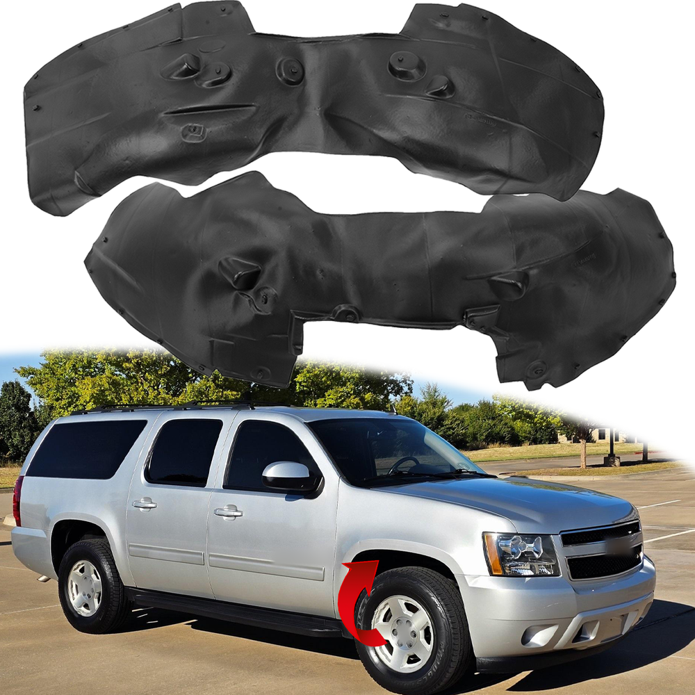 Front Inner Fender Liner For 2007-2013 Chevrolet Avalanche 07-14 Suburban Tahoe