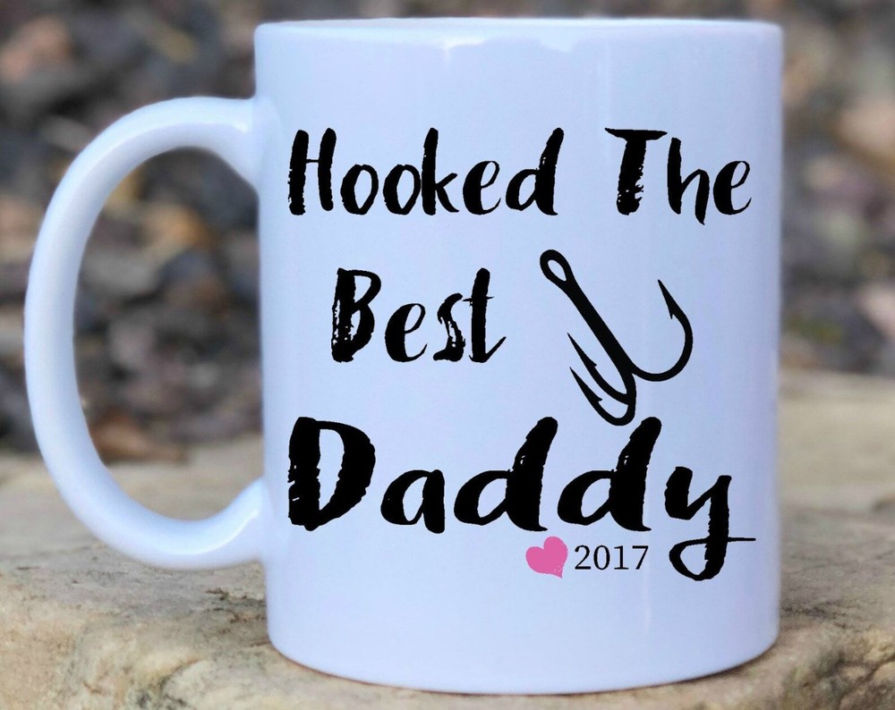 Hooked The Best Daddy Mug Step Dad Mug Father's Day Mug Gift For Dad Mug For Dad