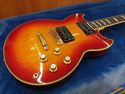 Vintage 80s Yamaha SG1000 Electric Guitar in Red Sunburst Fully Tested