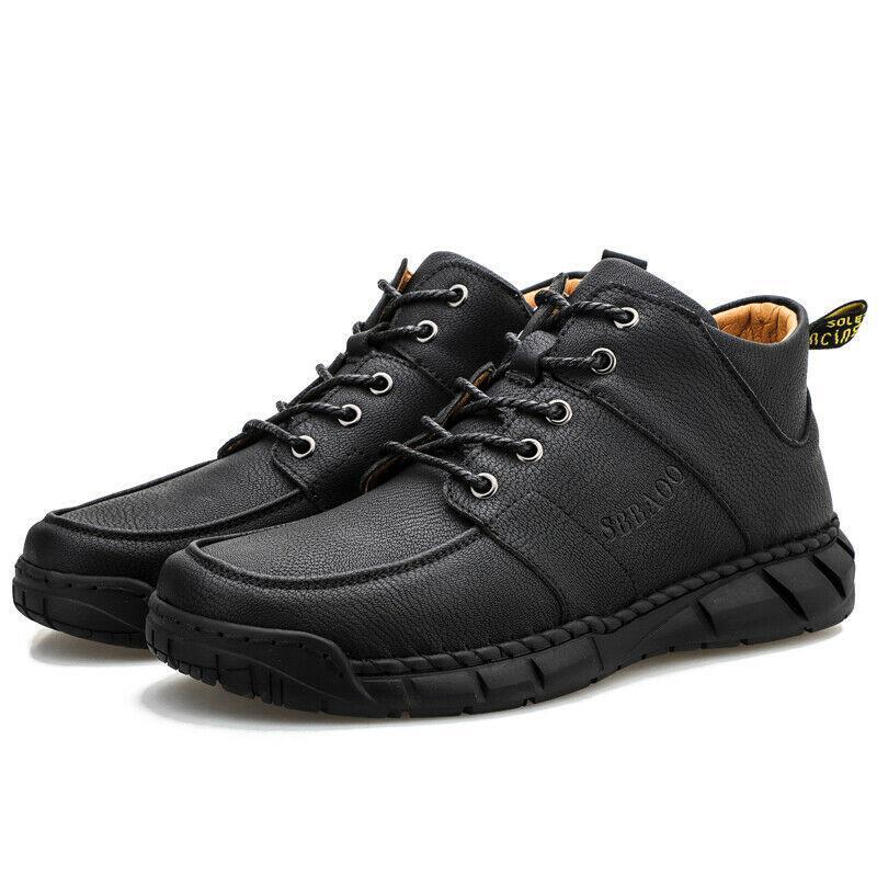 Men's High Top Boots Moccasin Loafers Ankle Boots Sneakers  Shoes #2