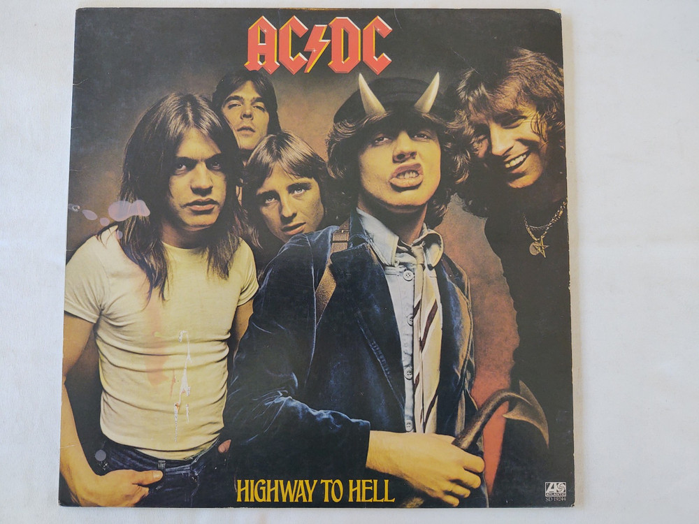 AC/DC - Highway To Hell LP 1976 Atlantic SD 19244 G+/VG