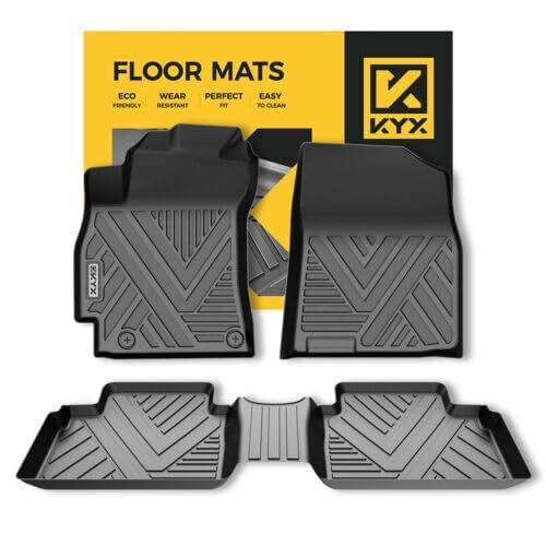 3PCS TPE Floor Mats for 2023 Hyundai Elantra Waterproof Non-Slip Custom Fit