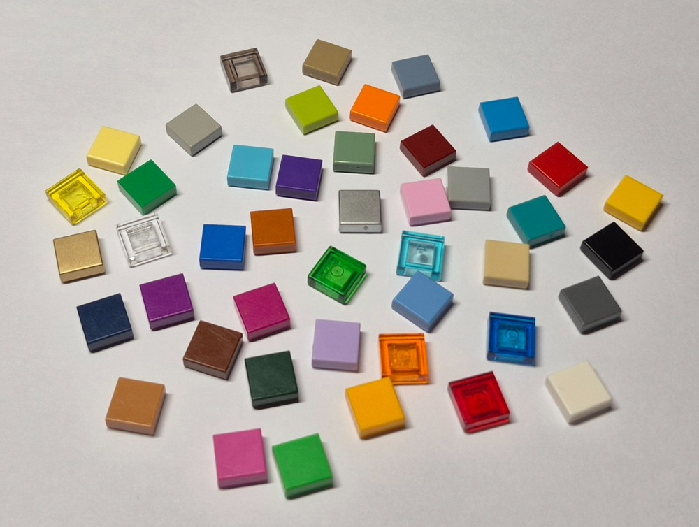 LEGO 35403 3070  30039 Flat Tile 1 x 1 Select Colour Pack of 200.