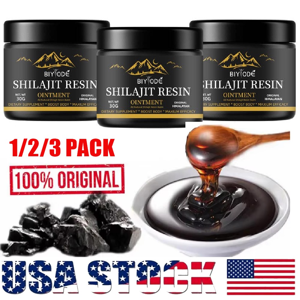 1/2/3PC 100% Pure Shilajits Shilajit Resin Mineral Supplements for Immune Health