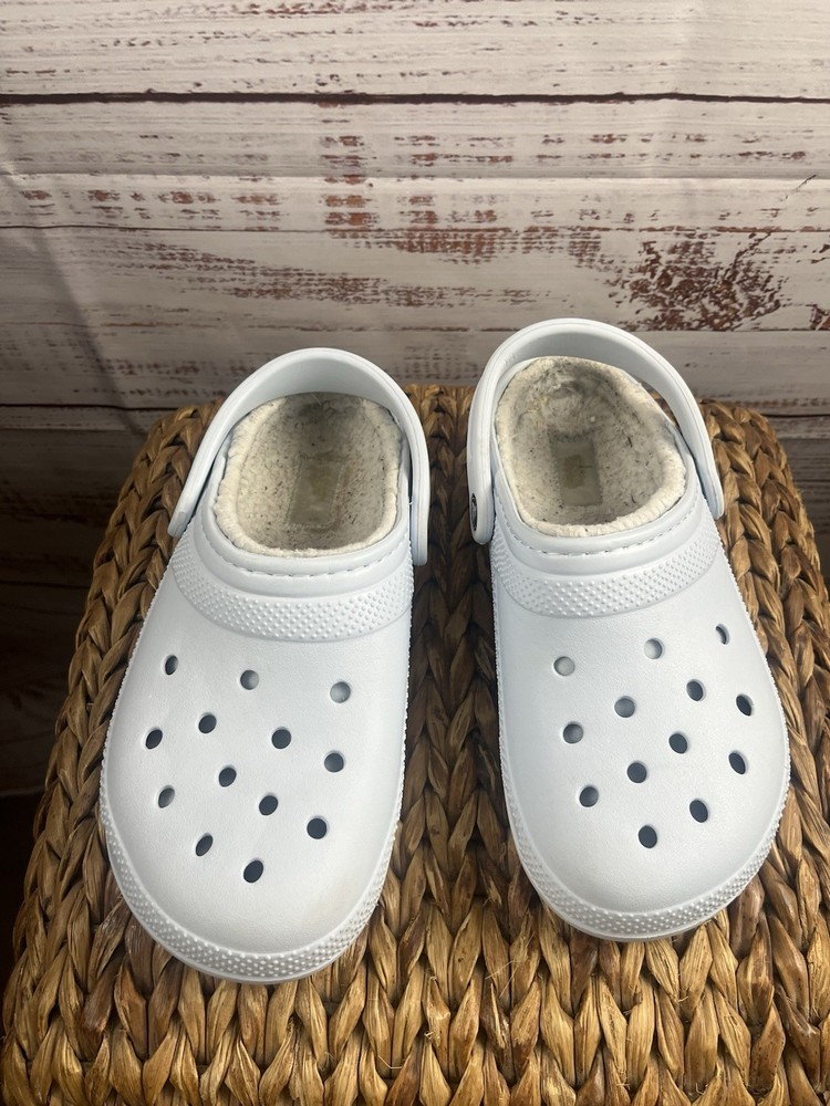 CROCS DUAL COMFORT Unisex Blue Insulated Crocs  Size M5 W7