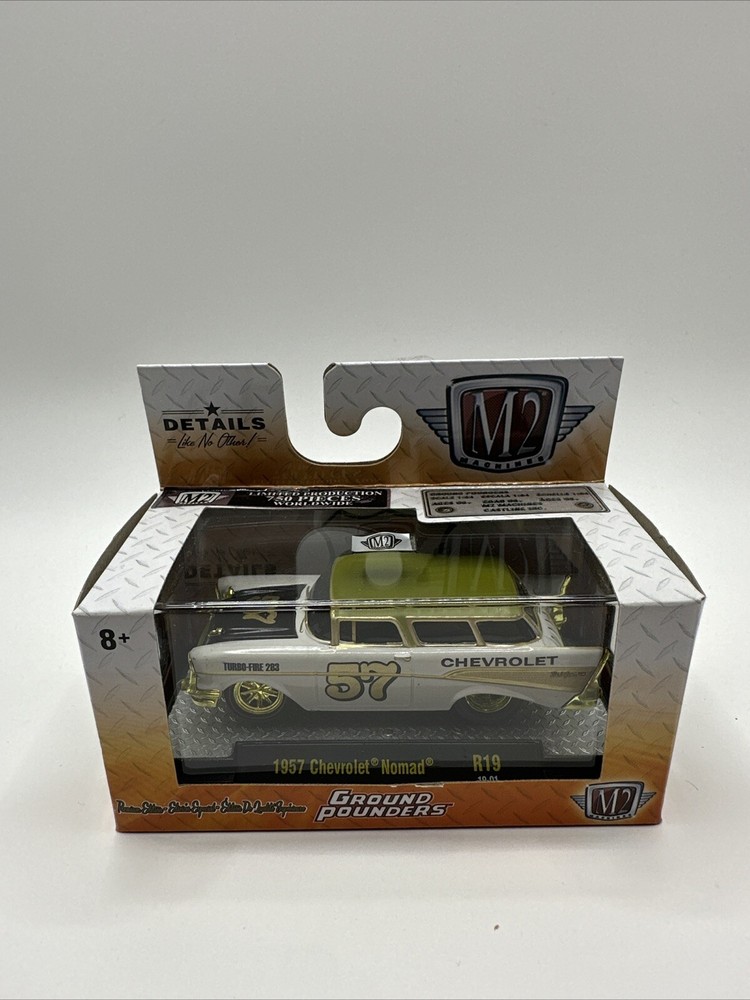 M2 Machines 1957 Chevrolet Nomad Chase 1/750 Scale Diecast Model