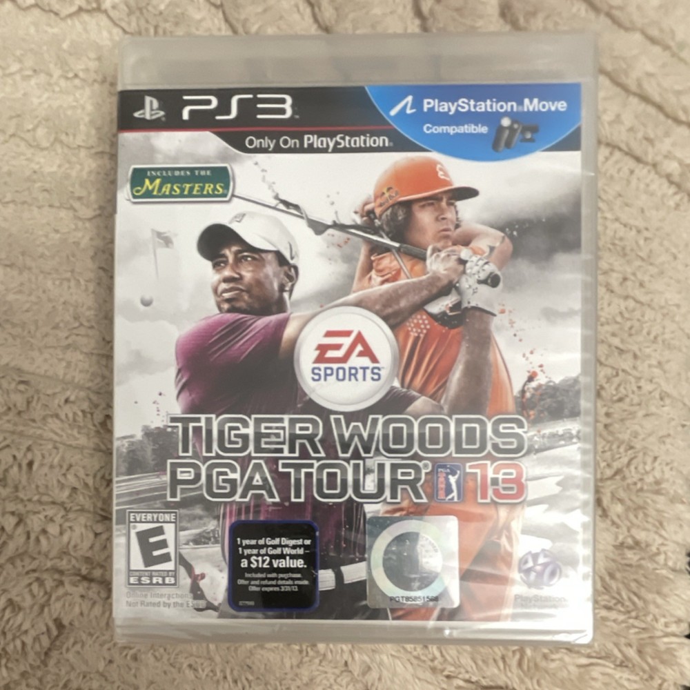 Tiger Woods PGA Tour 13 PlayStation 3 Electronic Arts 2012 Move Manual