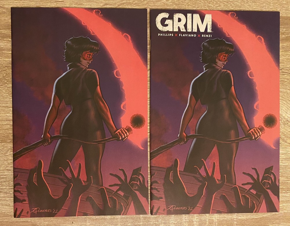 Grim #6 2022 Boom Studios Retailer Incentive Trade Virgin Variant Comic Set NM