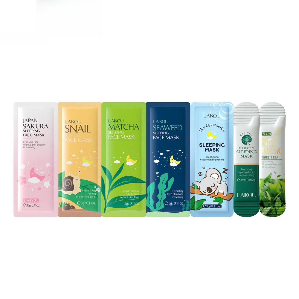 19pcs Skin Care Mask Set for Hydrating Brightening Soothing Pores Mud Masks