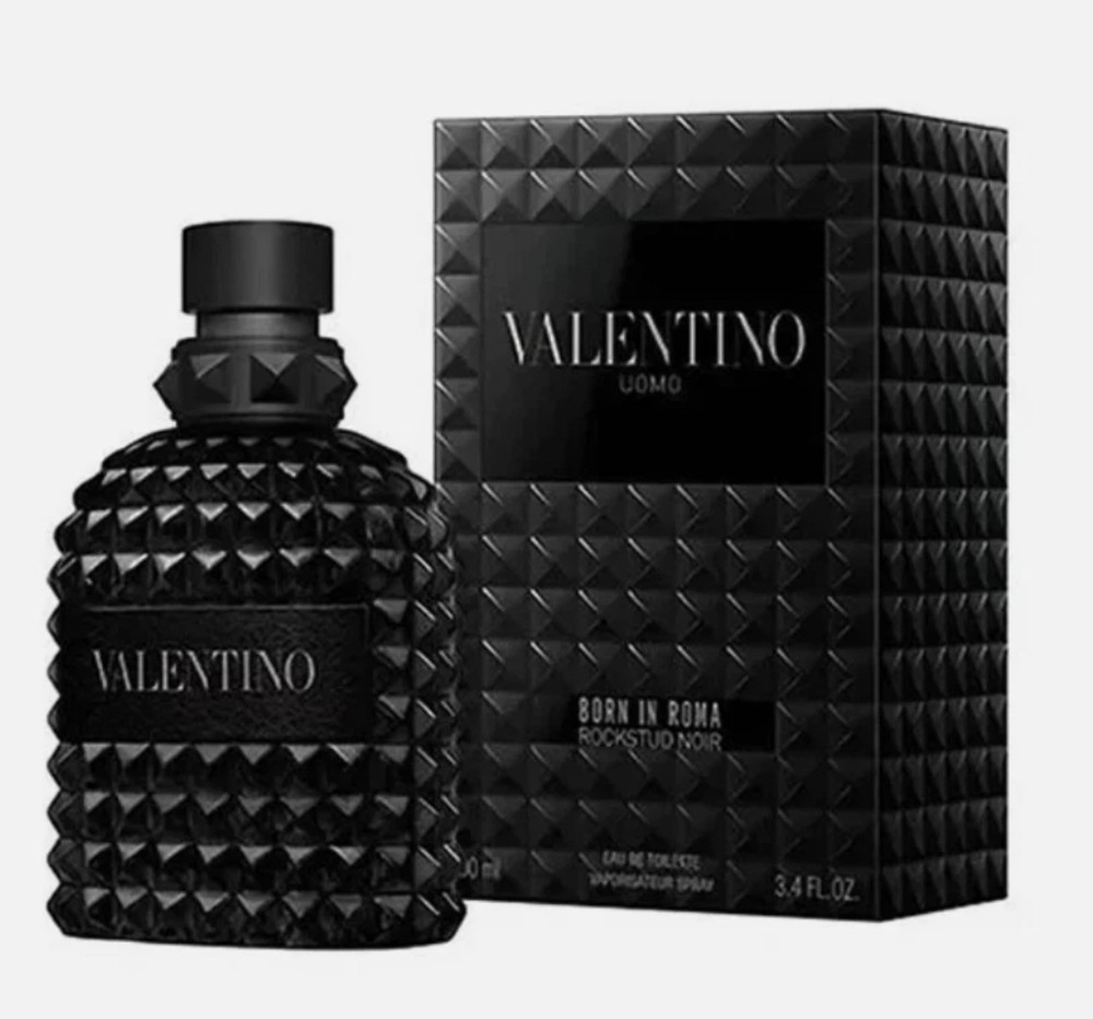 Valentino Uomo Born In Roma Rockstud Noir EDT 3.4oz 100ml Men’s Cologne New