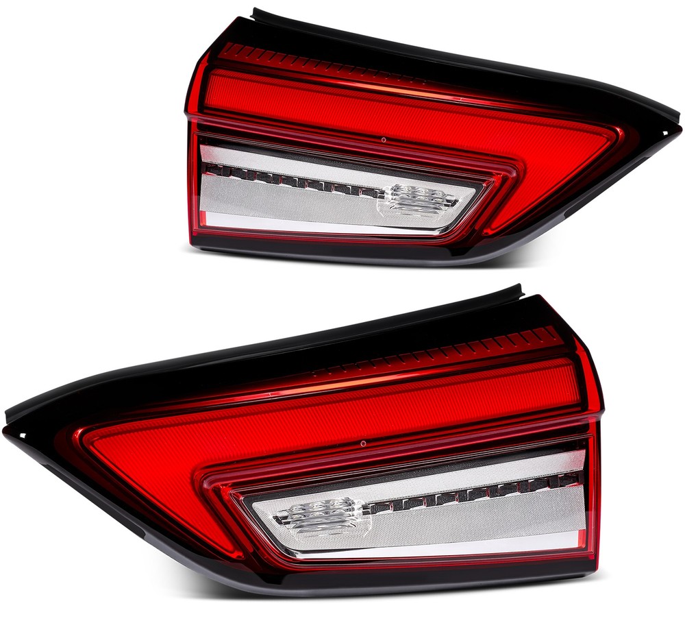 Pair Inner Red Tail Lights Assembly For 1.5L 2022-2024 GMC Terrain SLE SLT