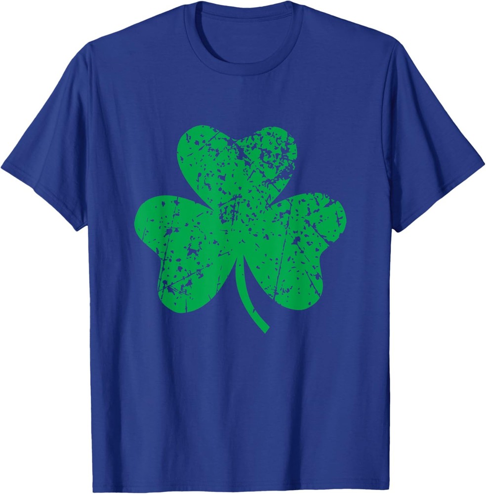 Shamrock St Patricks Day Irish Pride Green Unisex Tee-image