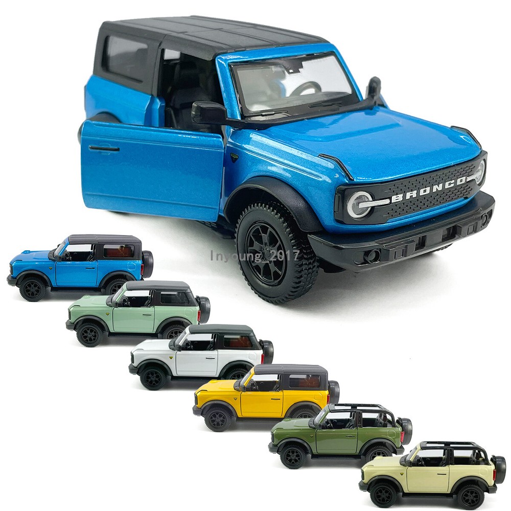 1:36 Ford Bronco Model Car Diecast Toy Cars Toys for Boys Kids Gifts Pull Back