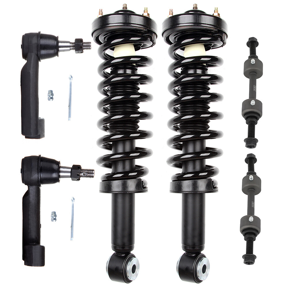 2007-2013 Ford Expedition Lincoln Navigator Front Suspension Kit – Struts Sway Bars Tie Rods