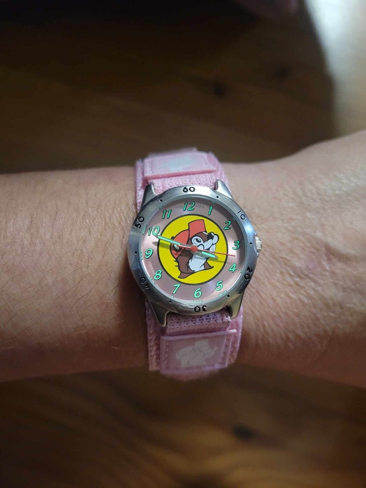 Buc-ee's watch made by GameTime