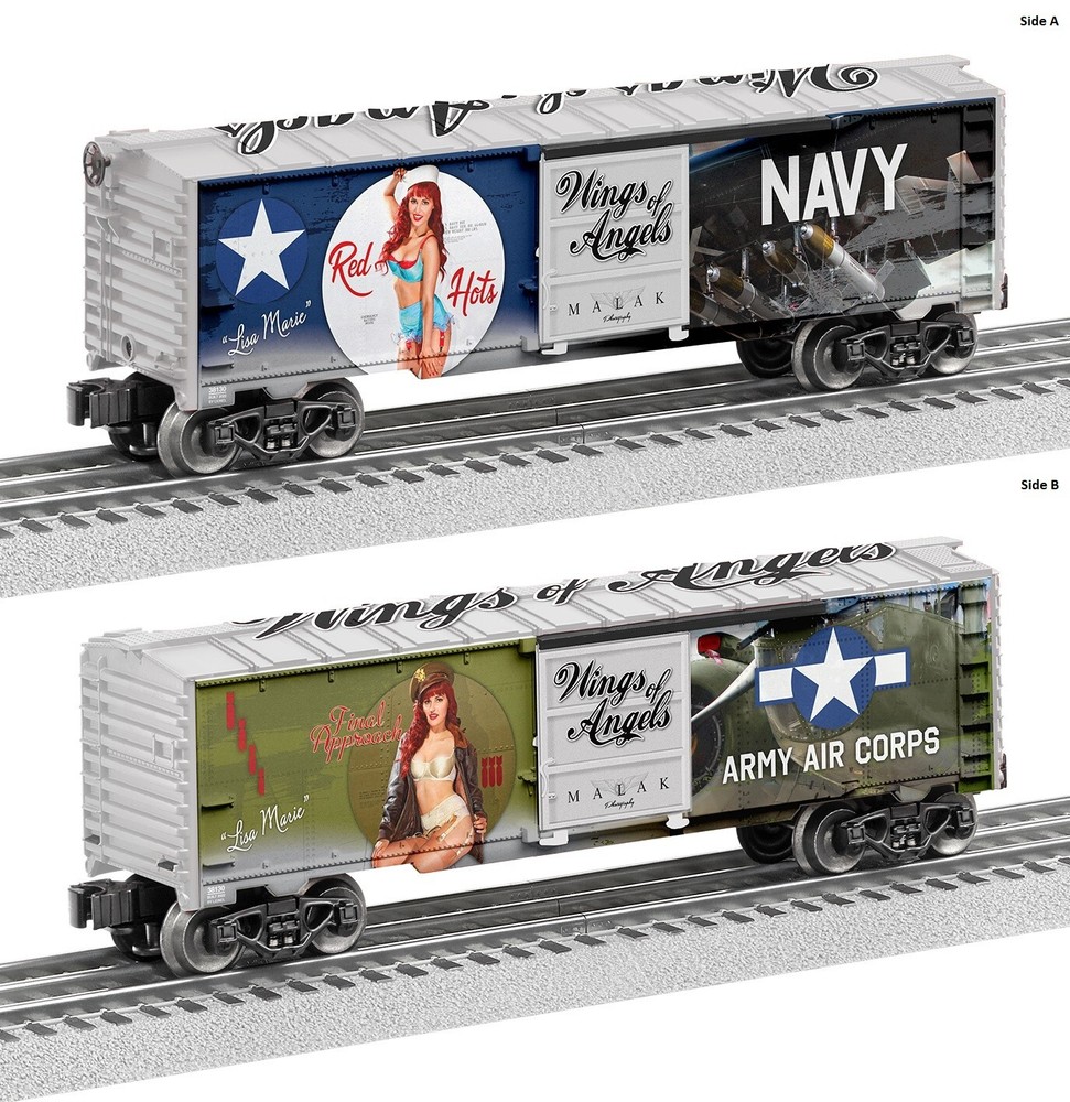 Lionel O Gauge Wings of Angels Lisa Marie Boxcar Train 2238130