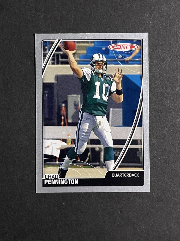2007 Topps Total Chad Pennington Silver Parallel Card #324 - New York Jets