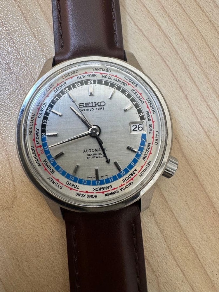 SEIKO World Time Olympic Vintage 6217-7000 486068