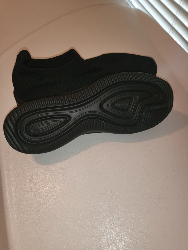 mens shoes size 12 / Black Slip On