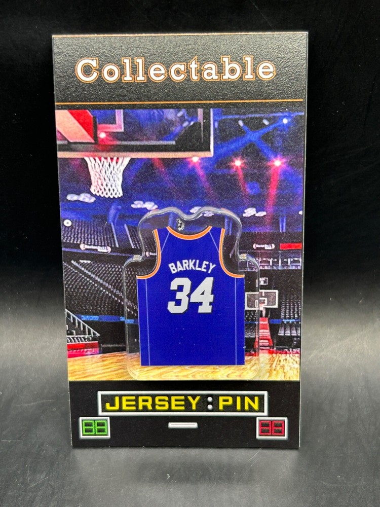 Phoenix Suns Charles Barkley jersey lapel pin-Classic RETRO Collectable