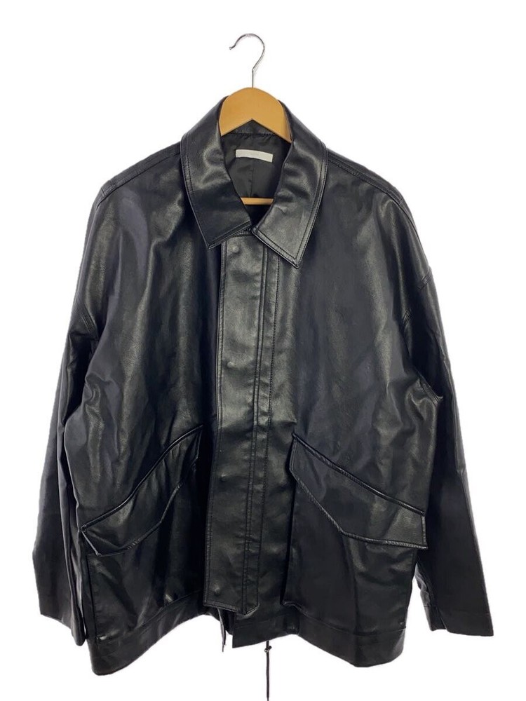 Wym Leather Jacket Blouson/L/ Leather/Blk/Wyjk715 8922