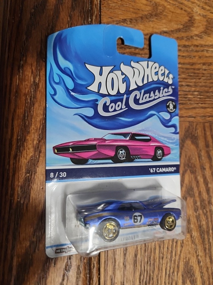hot wheels 2014 cool classics 8 of 30 67 camaro blue