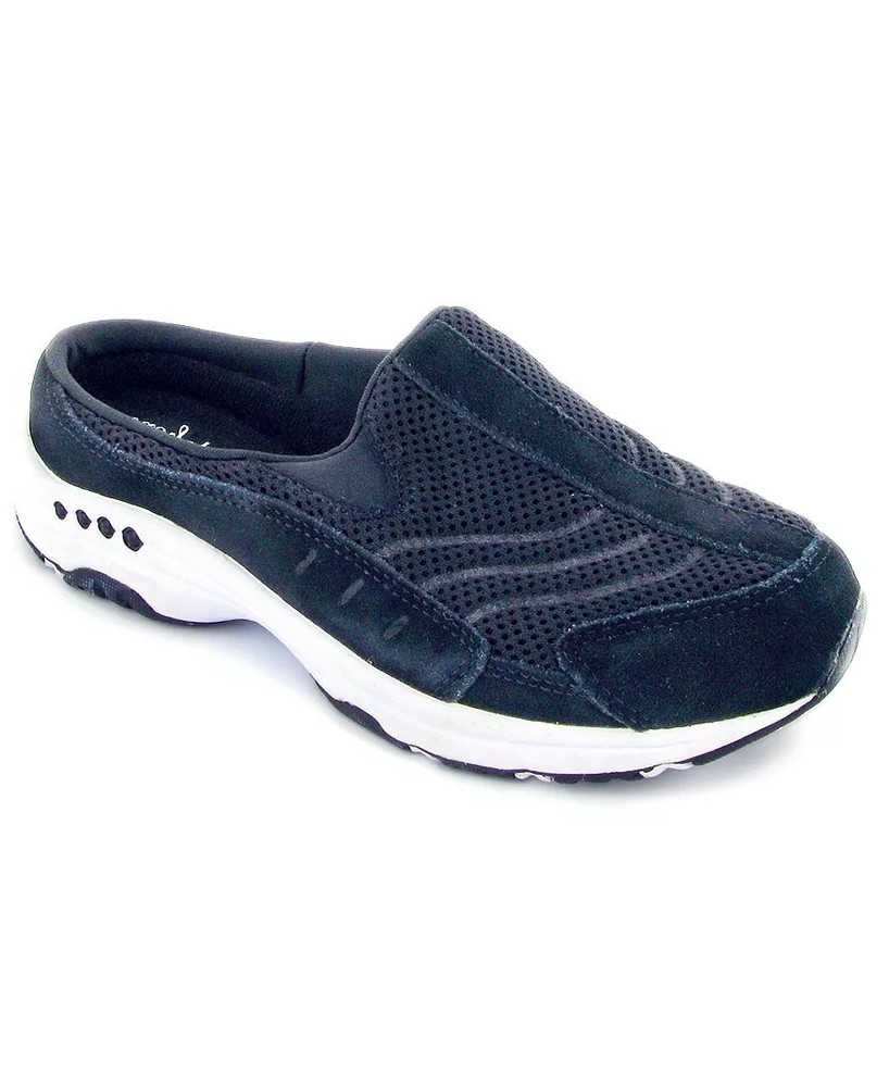 Easy Spirit Traveltime Mule Womens Navy/White Sneakers  Size 8.5 W - New in Box