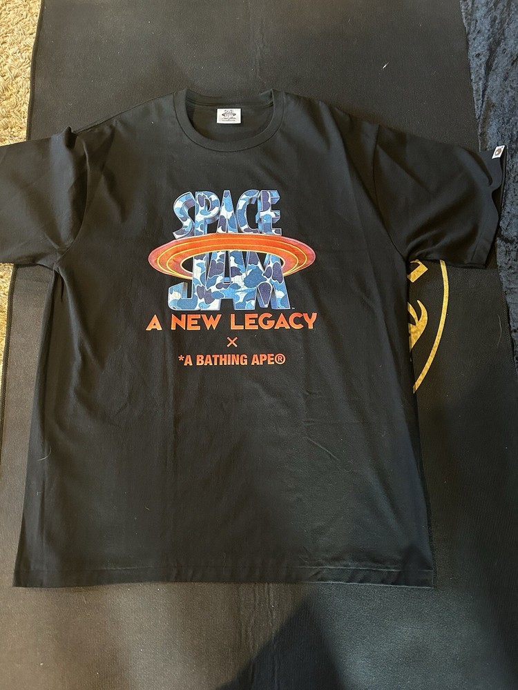 Bape X Space Jam 2020 XXL Tee Rare Brand New Collaboration
