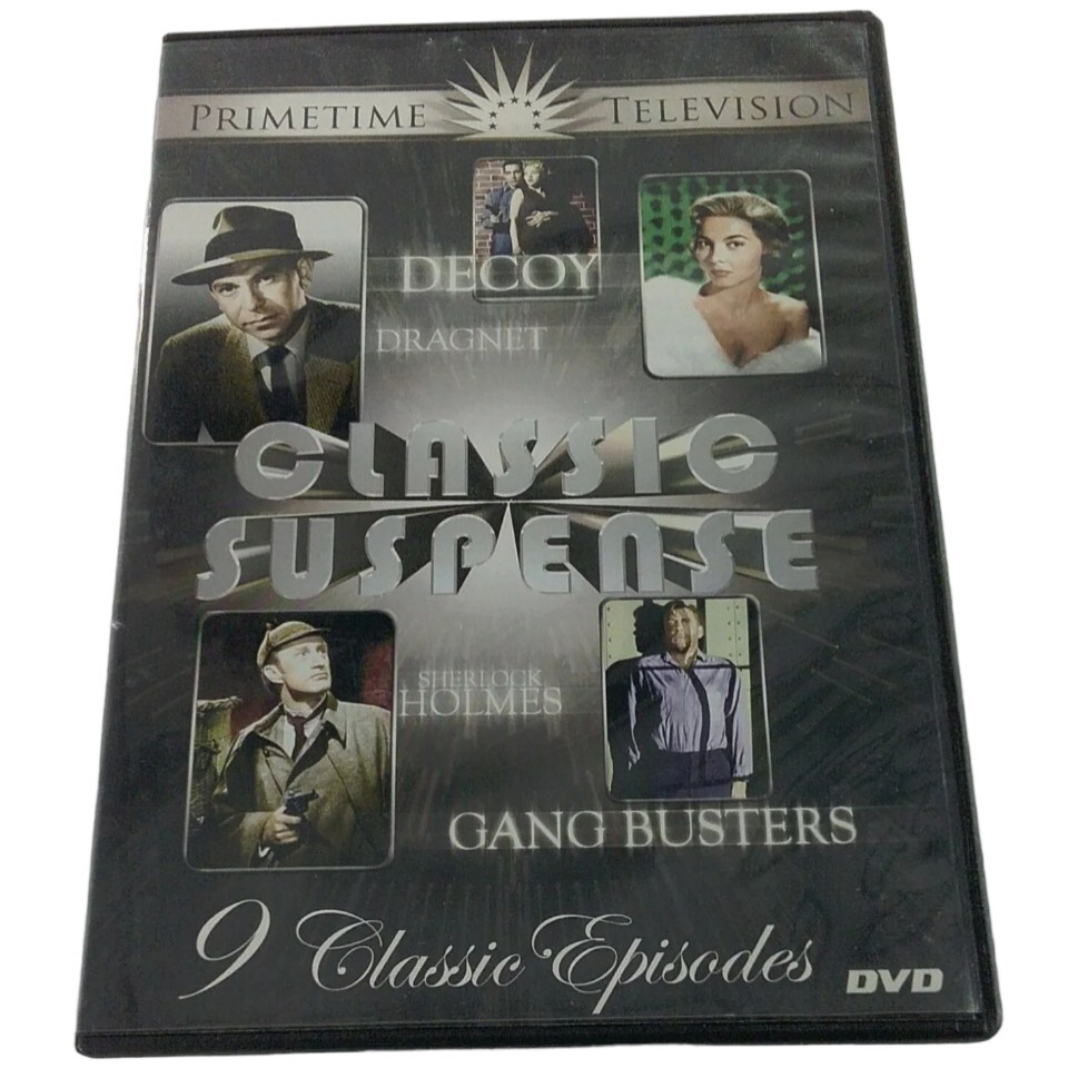 Primetime Television Classic Suspense 2005 DVD 9 Classic Episodes