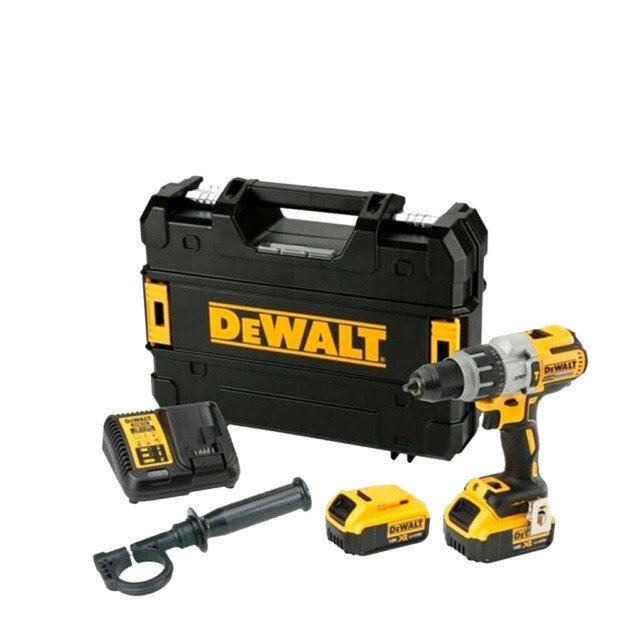DEWALT 20V MAX XR Brushless Hammer Drill Kit with 3-Speed & 2 Batteries  